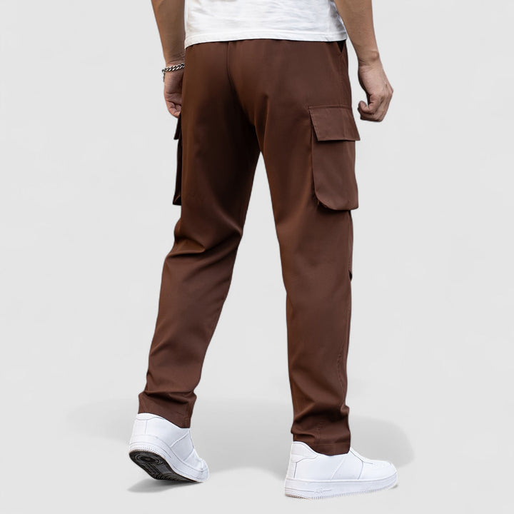 Michael Sydney men's waterproof stretch cargo pants, front view