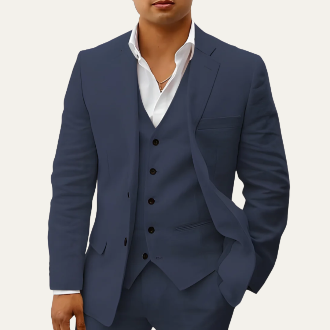 Michael Sydney men's summer set, front view