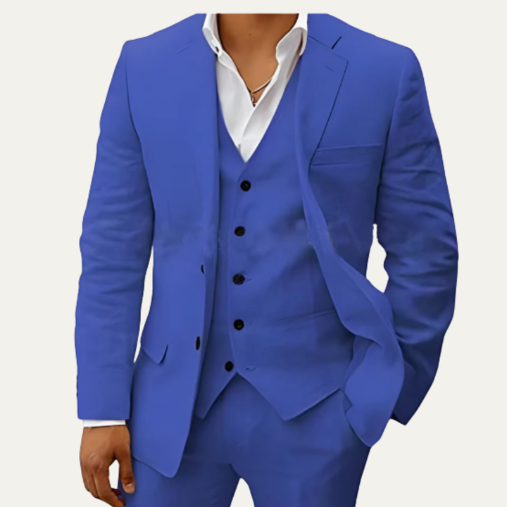 Michael Sydney men's summer set, front view