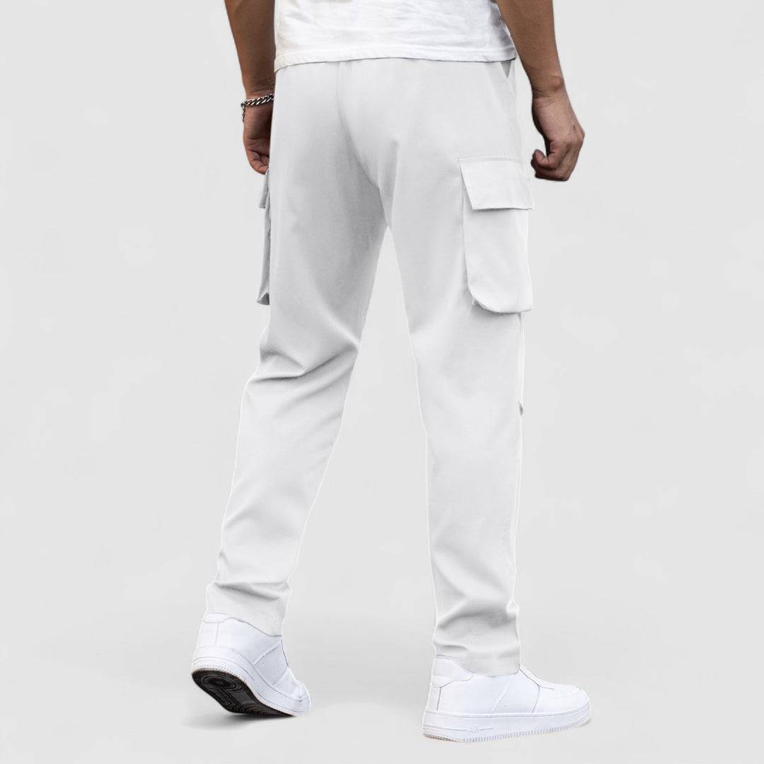 Michael Sydney men's waterproof stretch cargo pants, front view