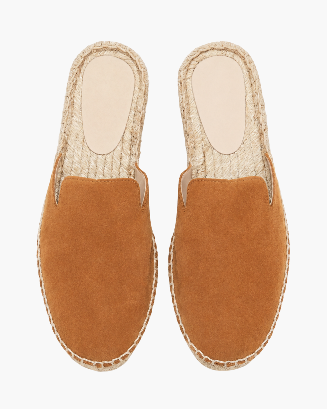 Michael Sydney men's summer mules in camel, front view