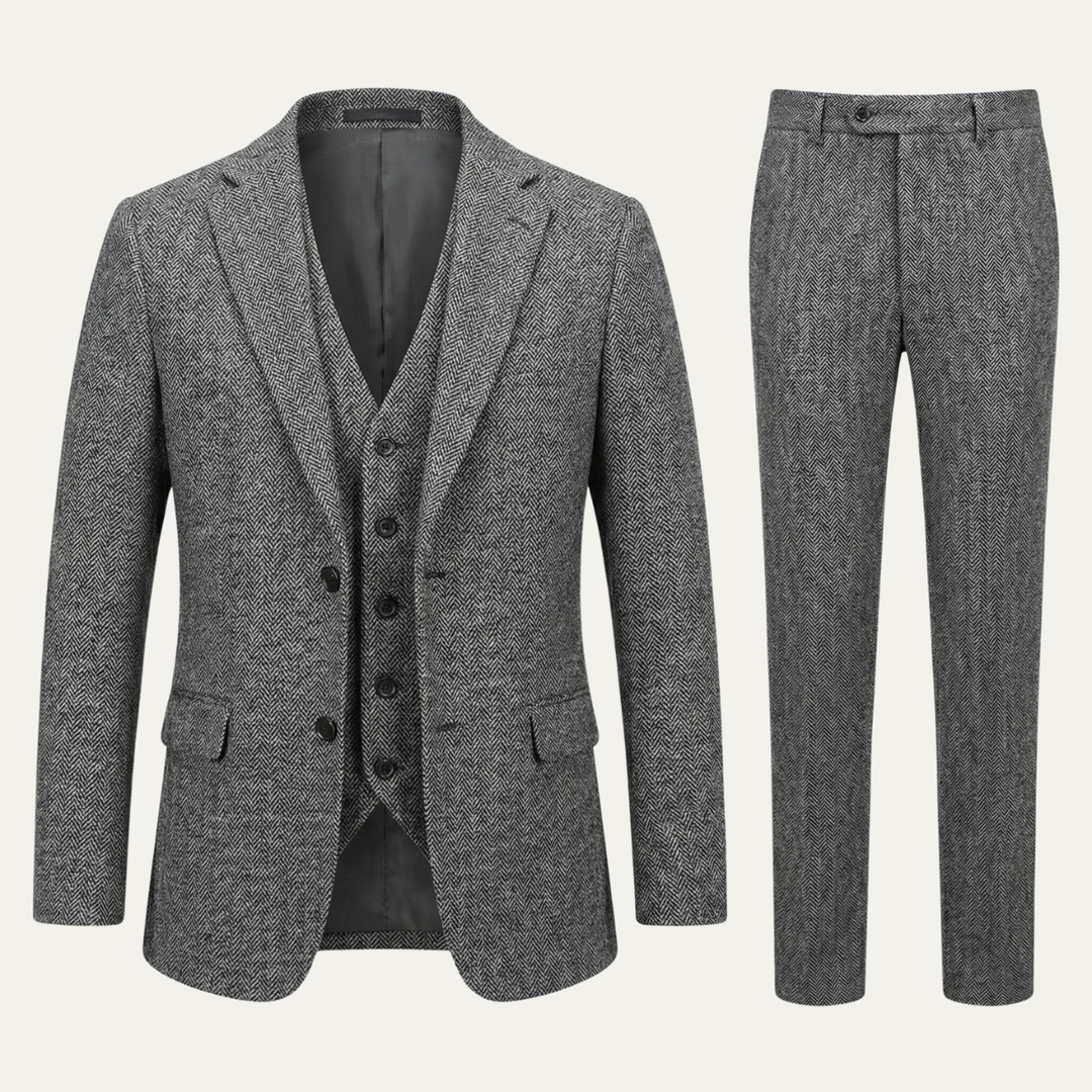 Michael Sydney men's summer set, front view