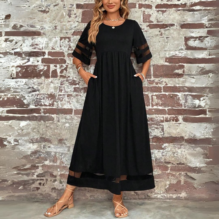 Colleen™ | Empire Waist Midi Dress