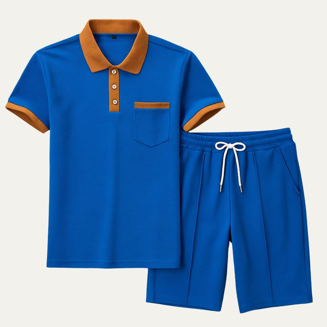 Michael Sydney men's summer set, front view