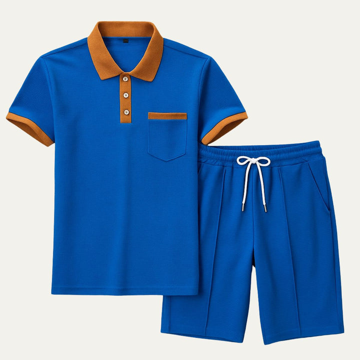 Michael Sydney men's summer set, front view
