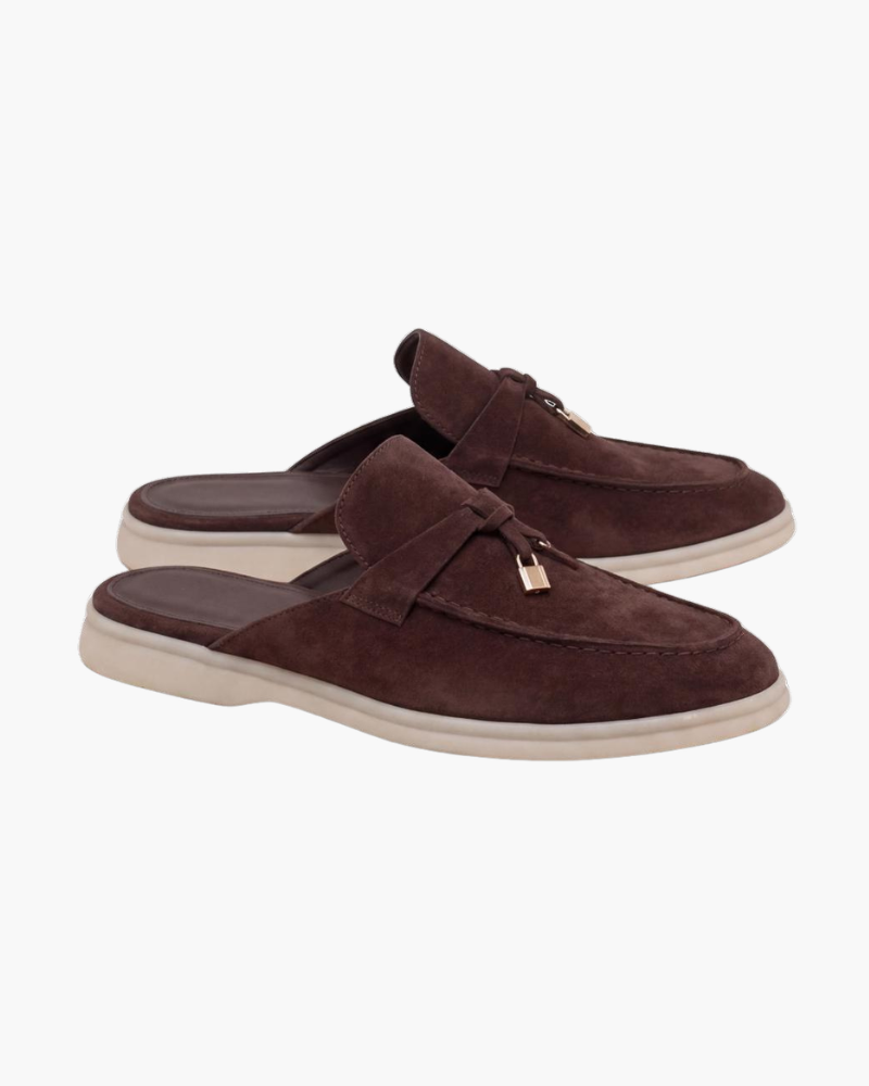 Michael Sydney men's mules Brown, front view