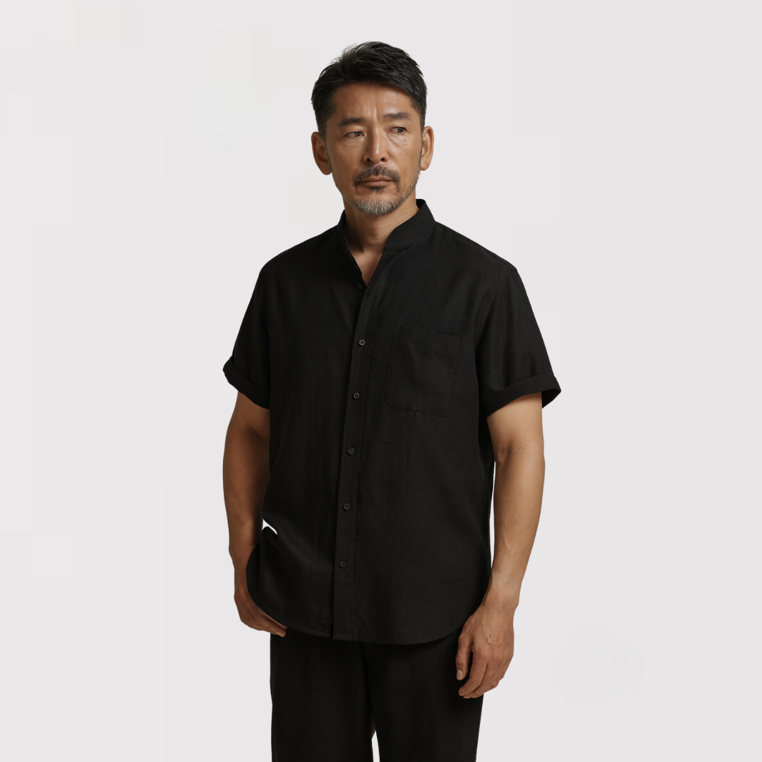 Michael Sydney men's short sleeve shirt, front view