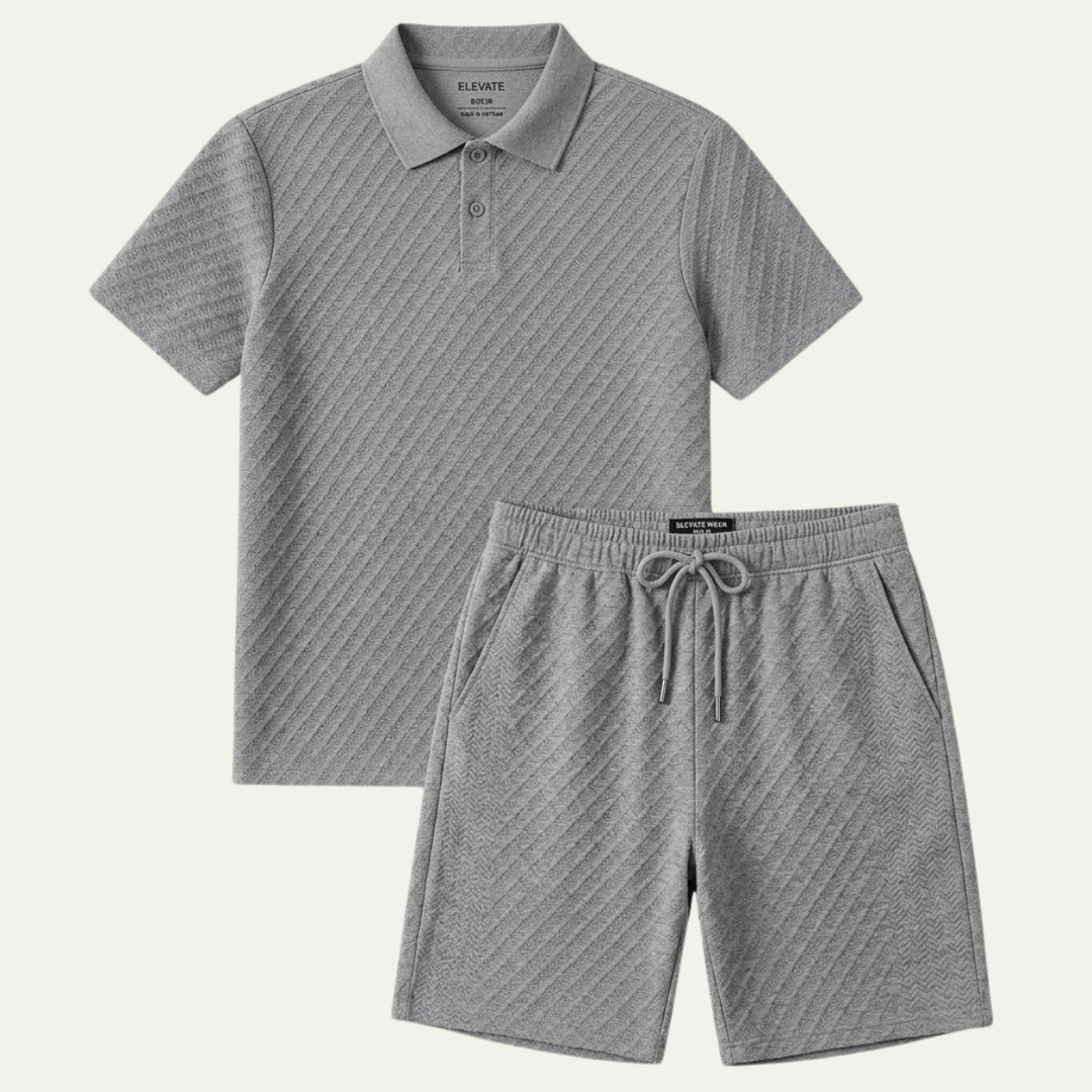 Michael Sydney men's summer set, front view