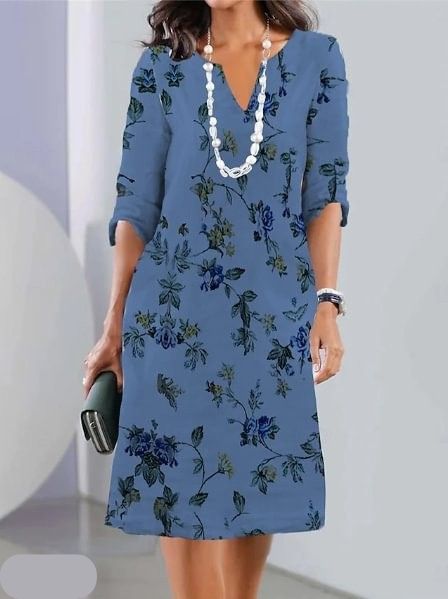 Carolyn™ | Floral A-Line Dress