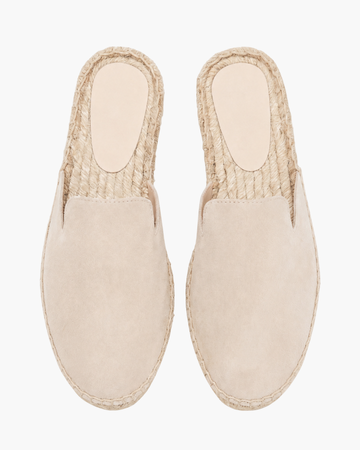 Michael Sydney men's summer mules in sand, front view