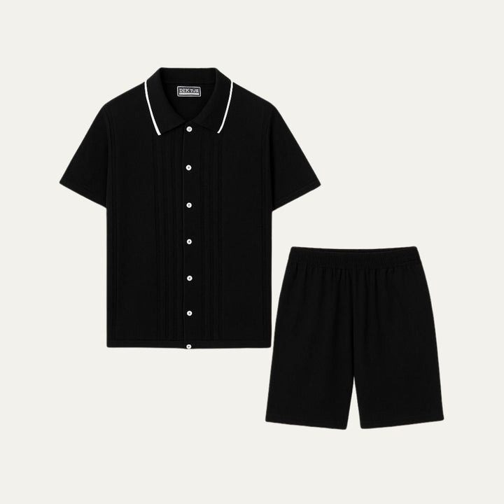 Michael Sydney men's summer set, front view