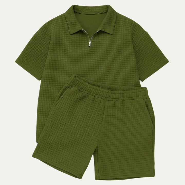 Michael Sydney men's summer set, front view