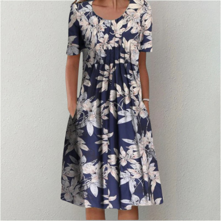 Kirra™ | Floral Midi Dress with Pockets