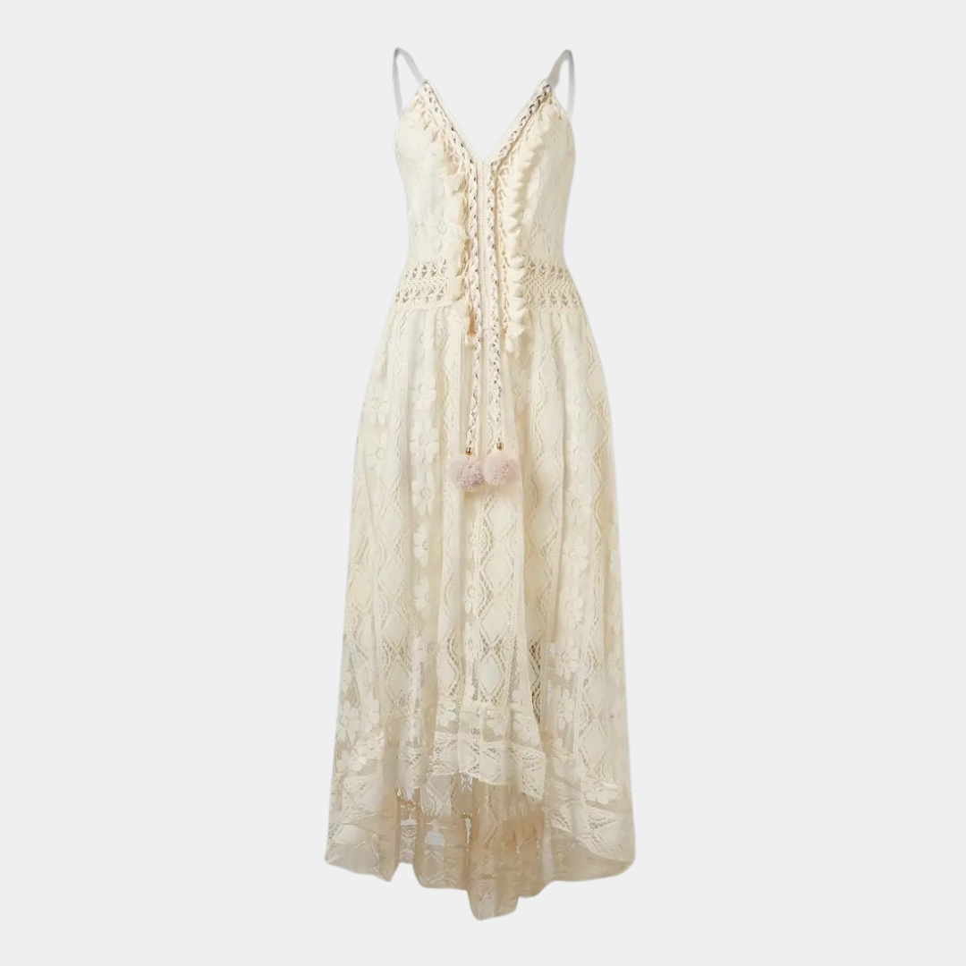 Jill™ | Elegant Boho Midi Dress