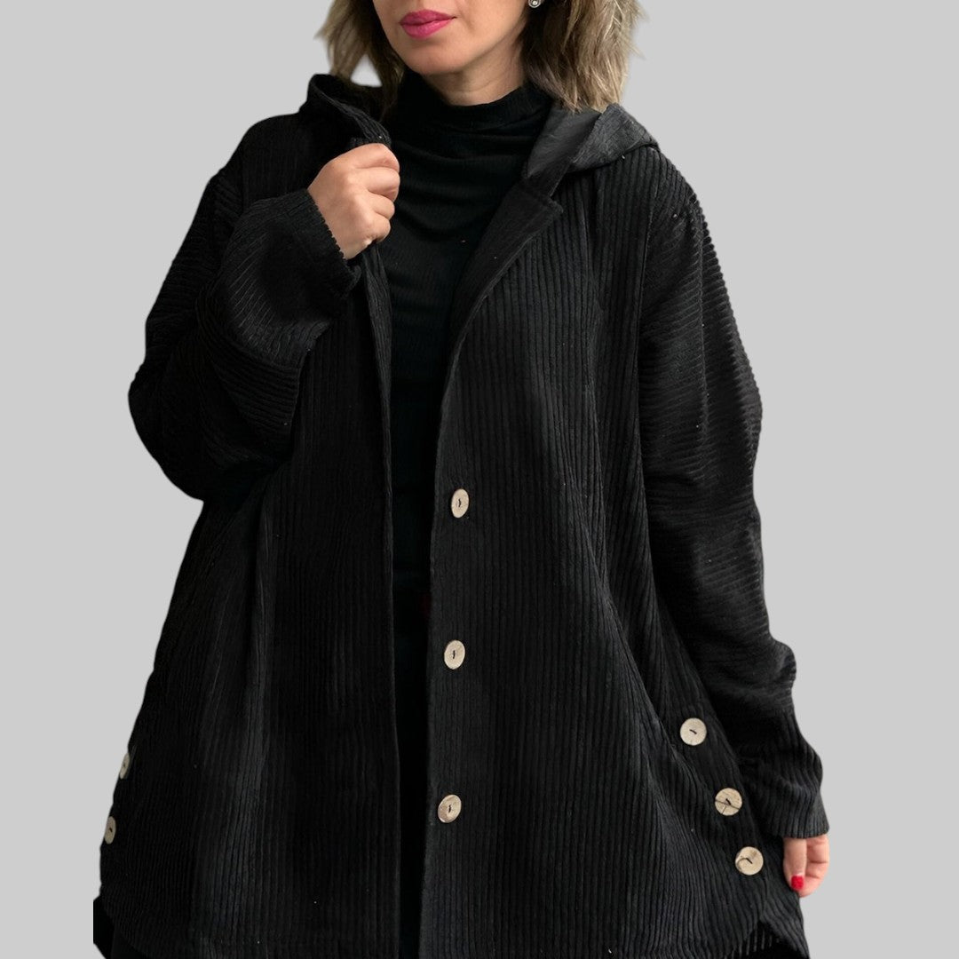 Marcia™ | Hooded Textured Jacket