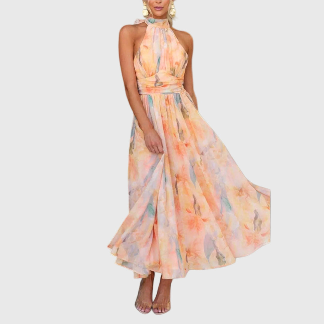 Carol™ | Halterneck Maxi Dress