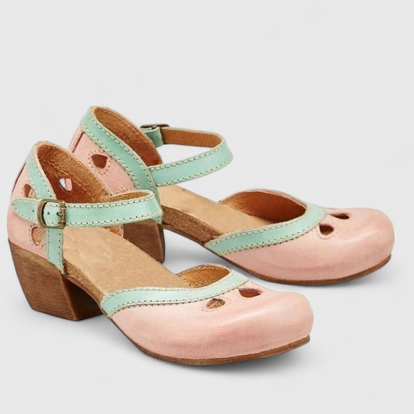 Leanne™ | Retro Block Heels