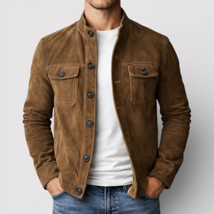 Michael Sydney men's lightweight jacket, front view