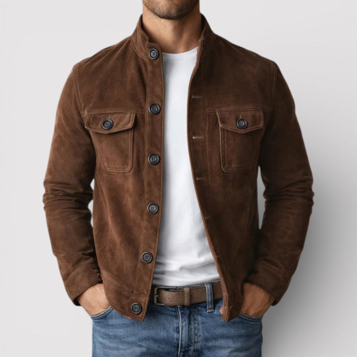 Michael Sydney men's lightweight jacket, front view