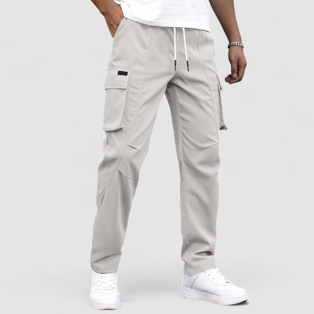 Michael Sydney men's waterproof stretch cargo pants, front view