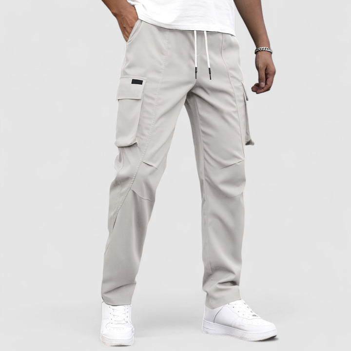 Michael Sydney men's waterproof stretch cargo pants, front view