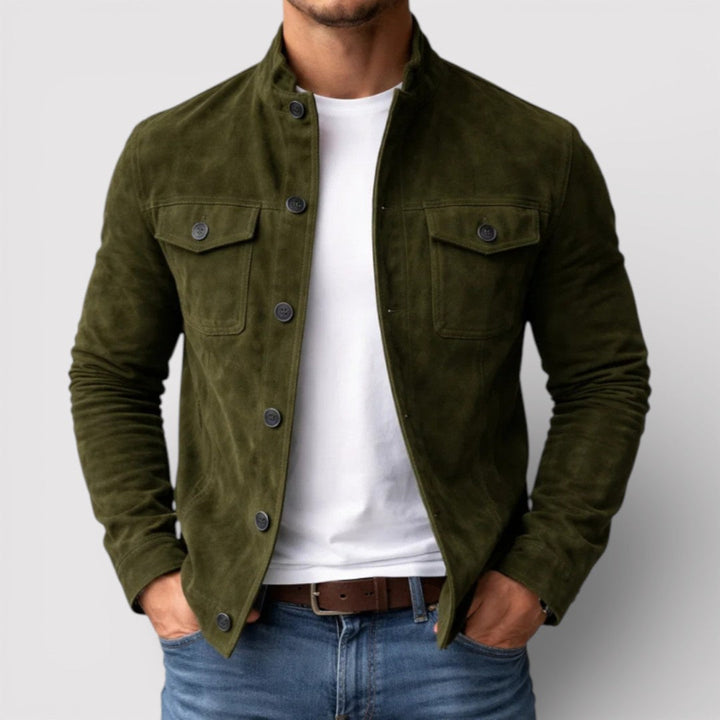 Michael Sydney men's lightweight jacket, front view