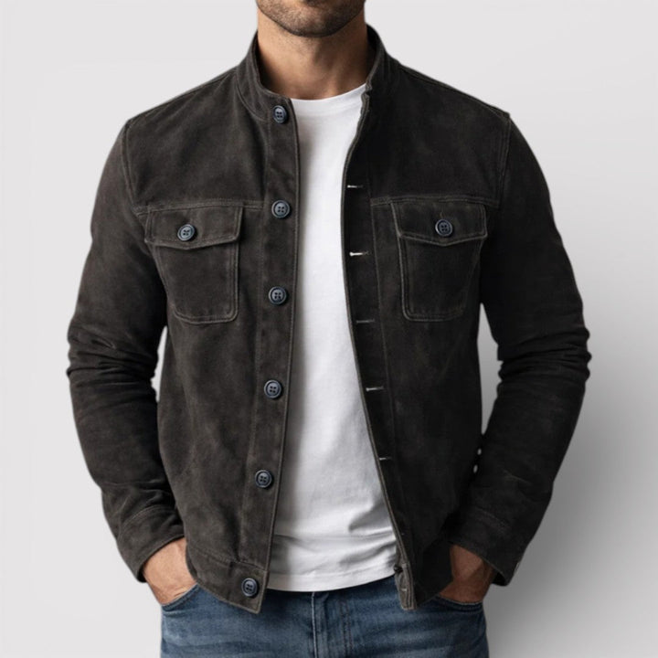 Michael Sydney men's lightweight jacket, front view