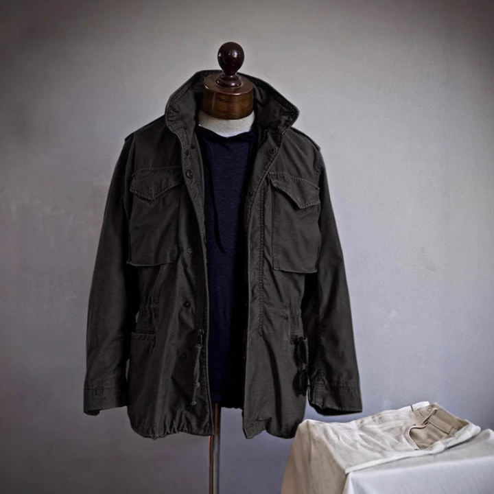 Michael Sydney men's field jacket, front view