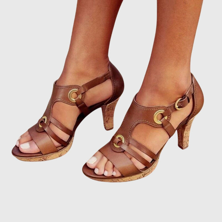 Bonnie™ | Supportive Heeled Sandals