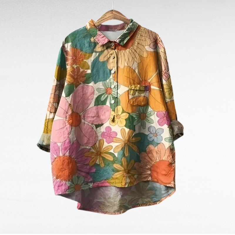 Wanda™ | Print Summer Blouse