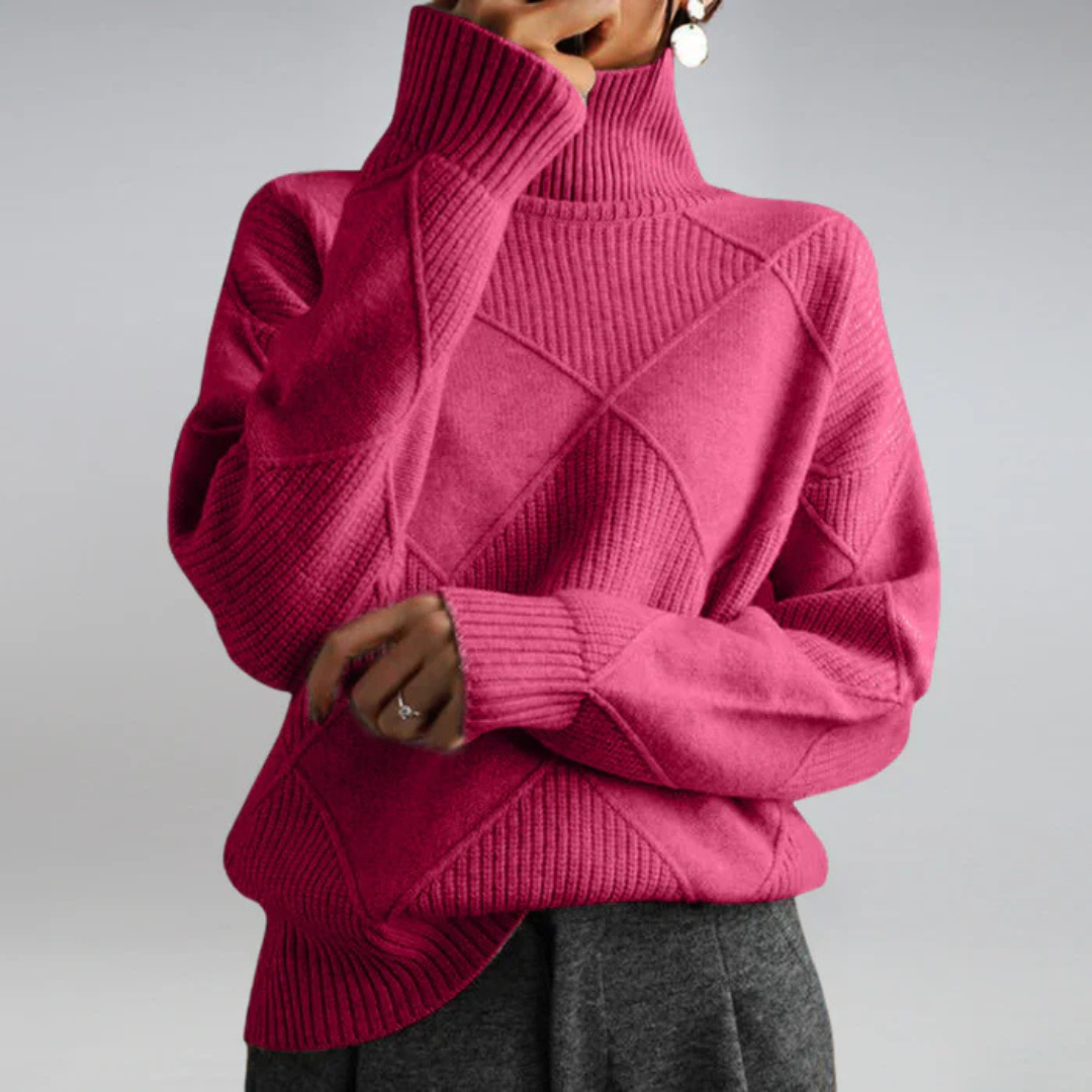 Rita™ | Stand-Collar Jumper