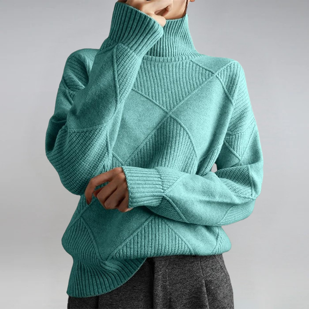 Rita™ | Stand-Collar Jumper