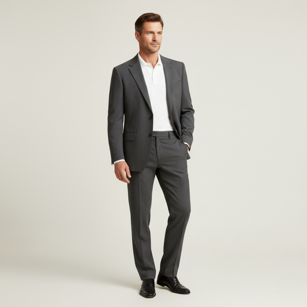 Michael Sydney men's summer set, front view
