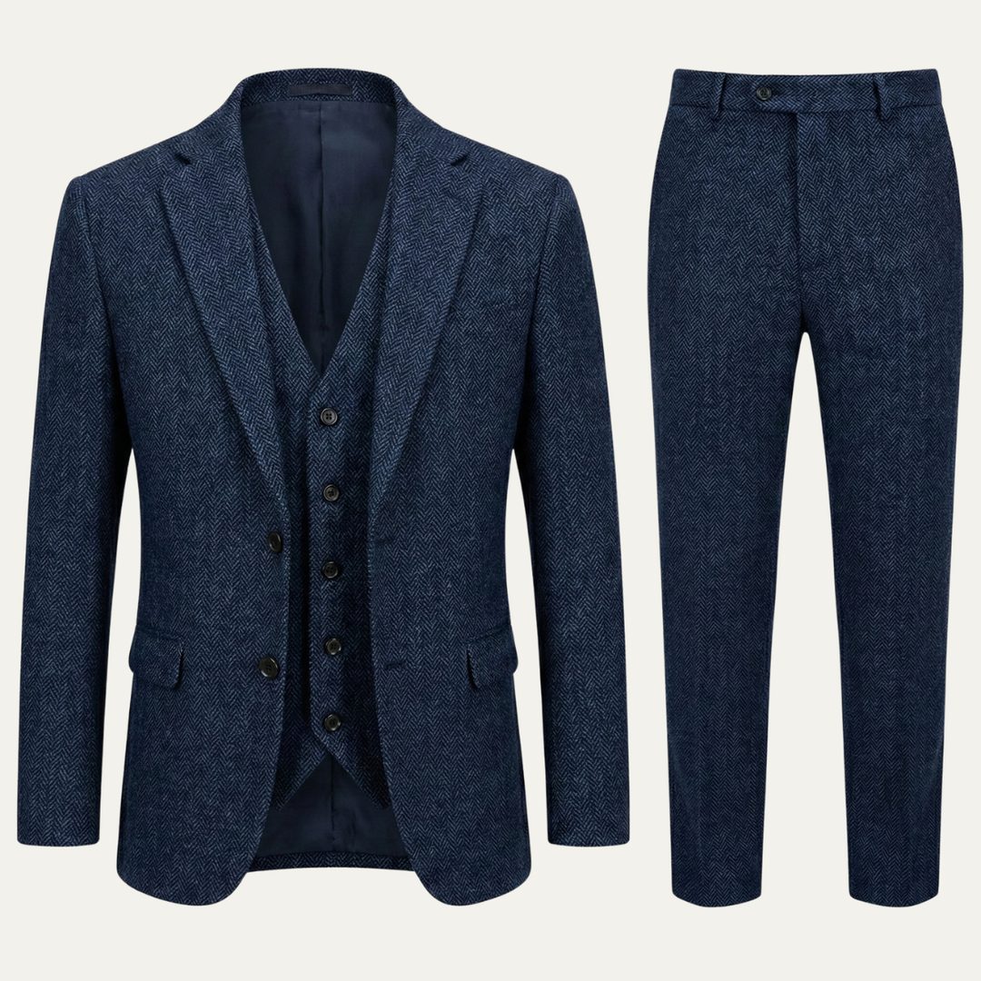 Michael Sydney men's summer set, front view