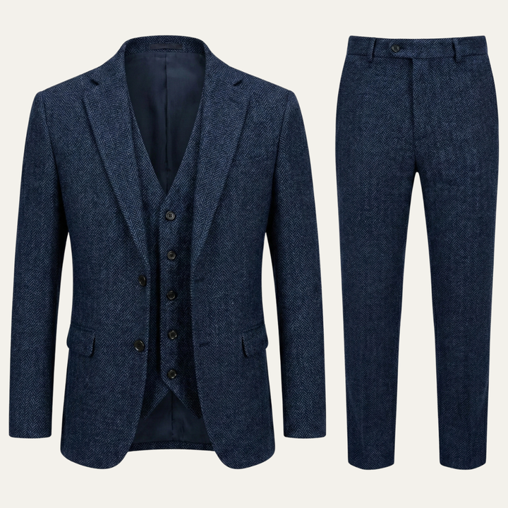 Michael Sydney men's summer set, front view