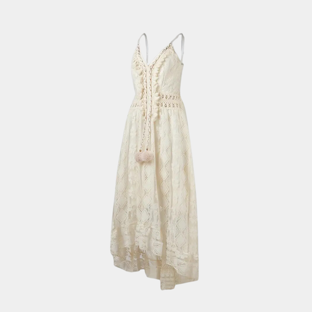 Jill™ | Elegant Boho Midi Dress