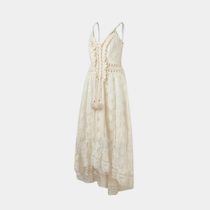 Jill™ | Elegant Boho Midi Dress