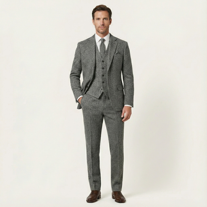 Michael Sydney men's summer set, front view