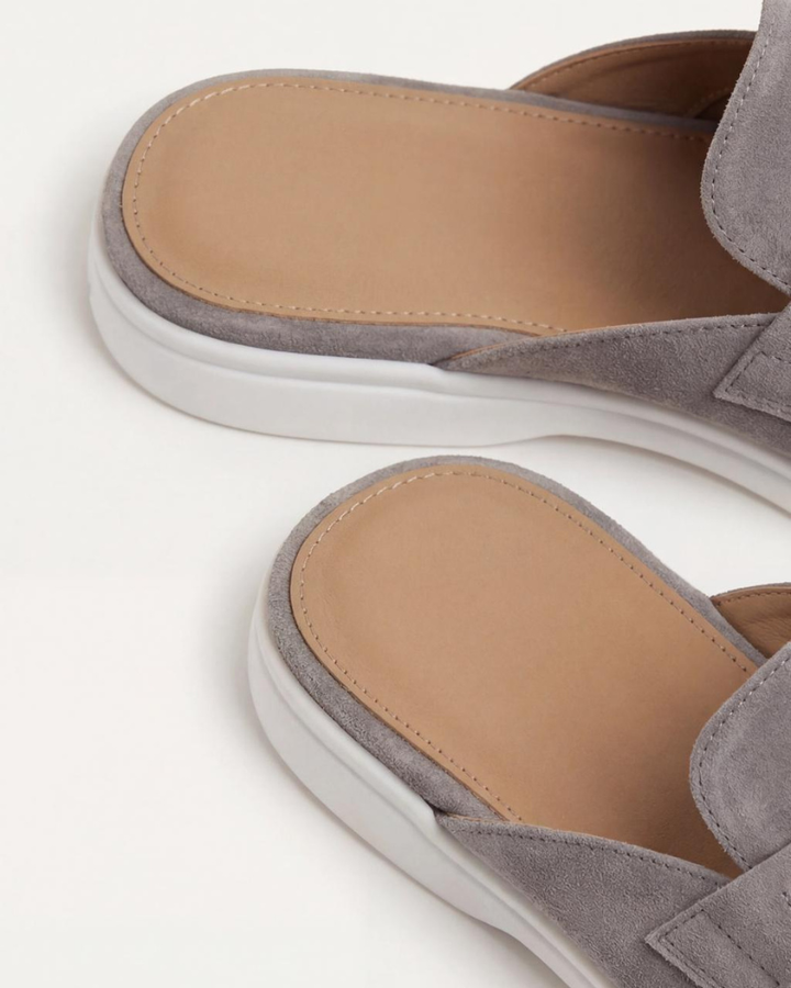 Michael Sydney men's mules Light Grey, front view
