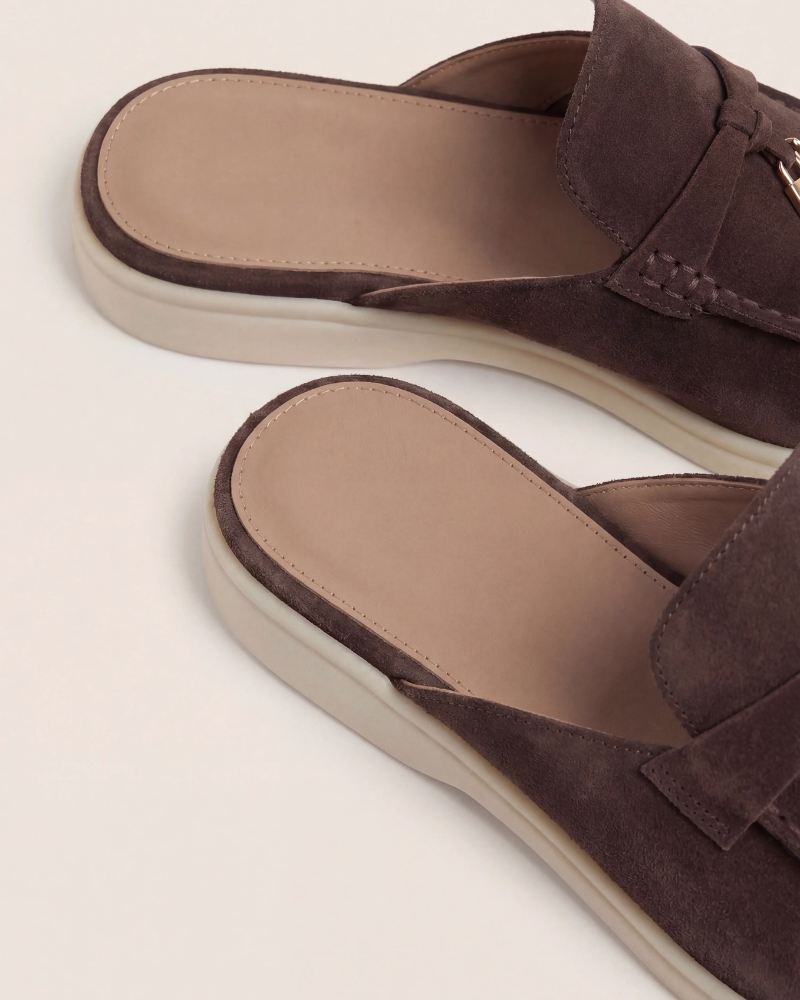 Michael Sydney men's mules Brown, front view