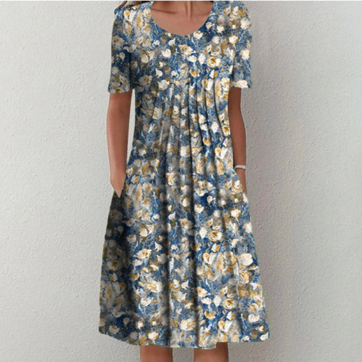Kirra™ | Floral Midi Dress with Pockets