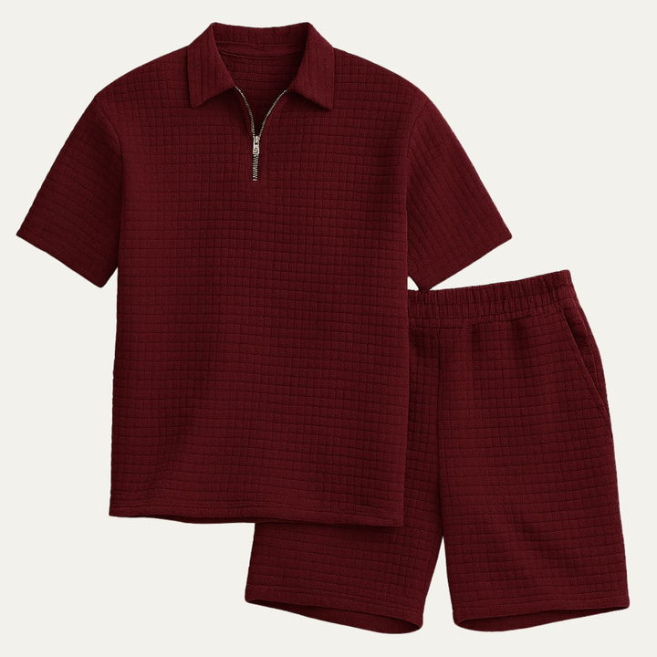 Michael Sydney men's summer set, front view