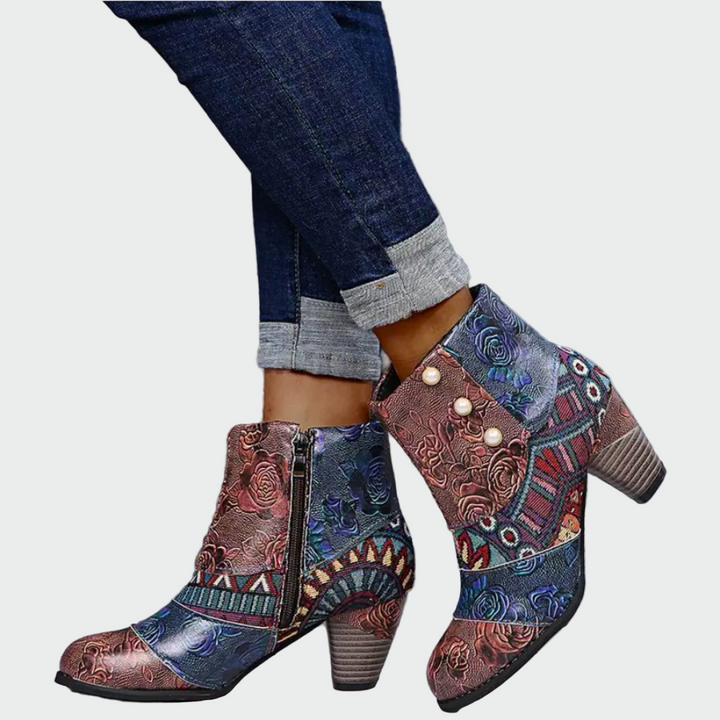 Isabelle™ | Boho-Chic Comfort Boots