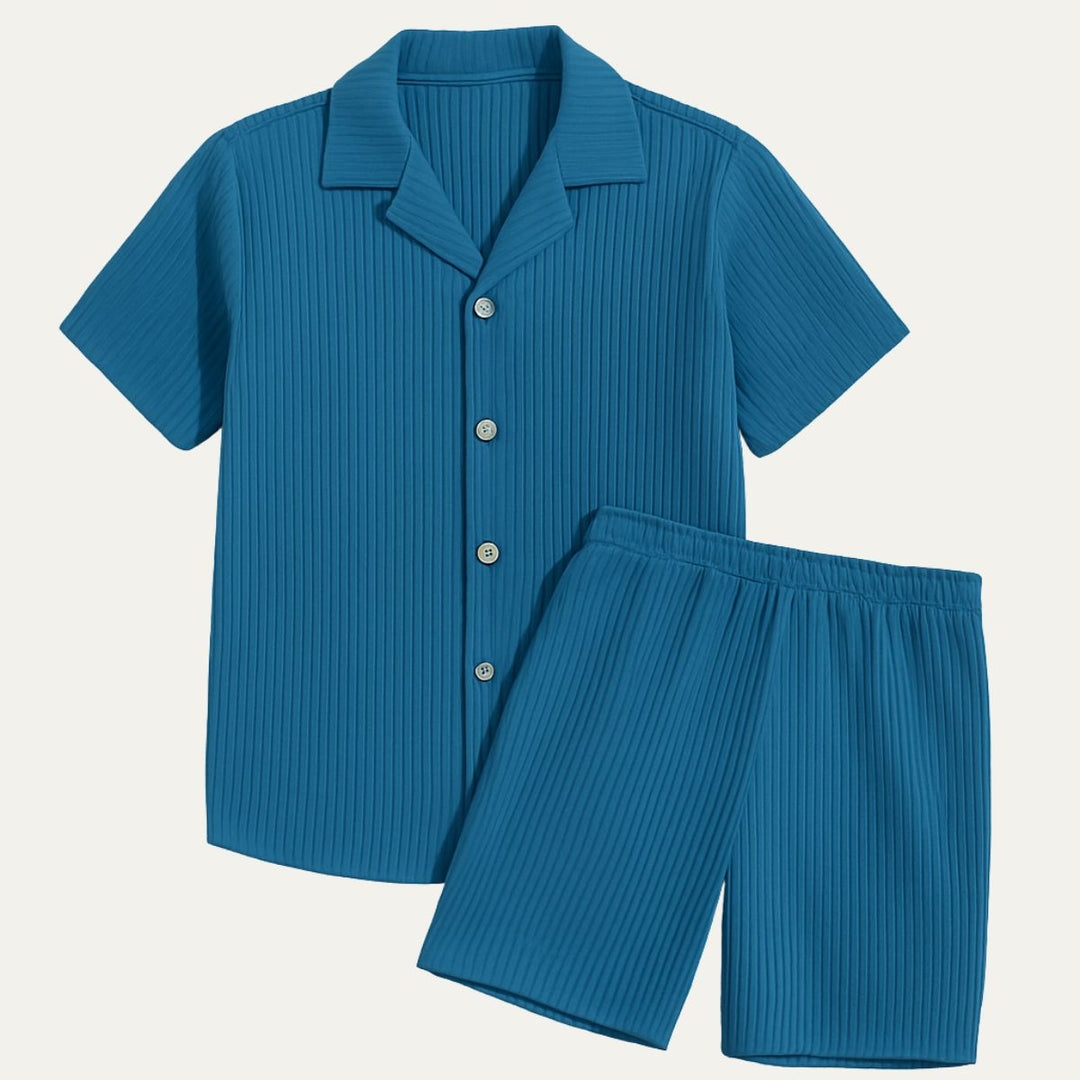Michael Sydney men's summer set, front view