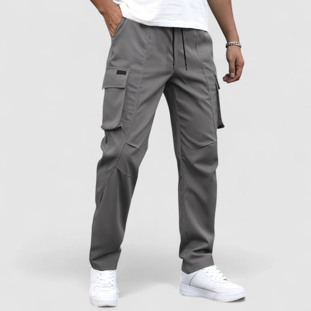 Michael Sydney men's waterproof stretch cargo pants, front view