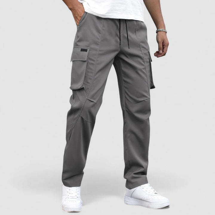 Michael Sydney men's waterproof stretch cargo pants, front view