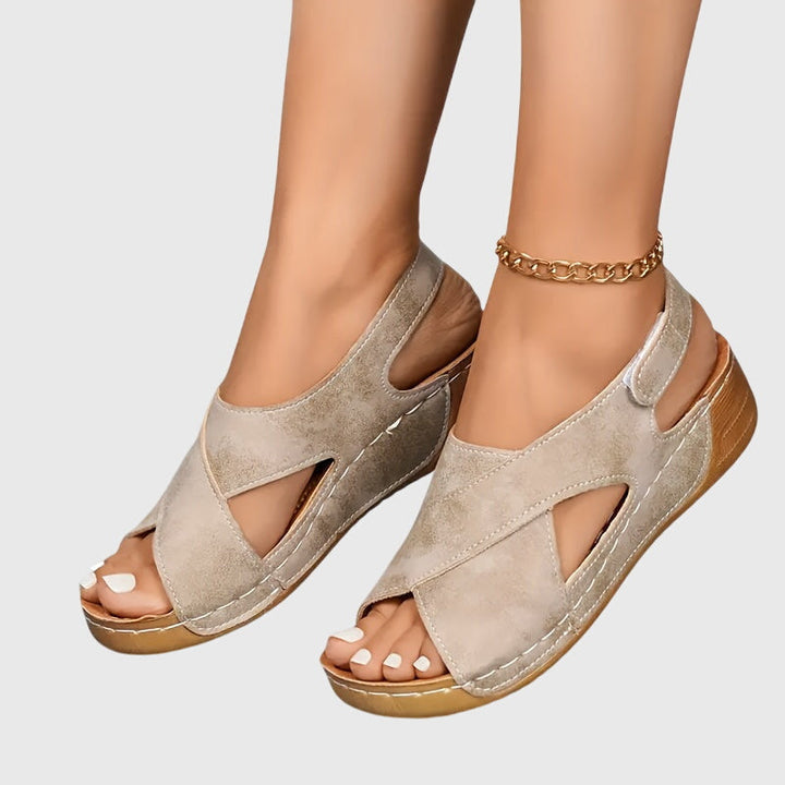 Julie™ | Cross-Strap Comfort Sandals