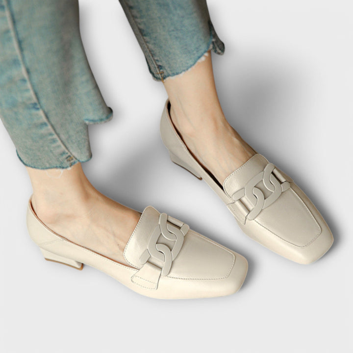 Isabelle™ | Chain-Detail Loafers