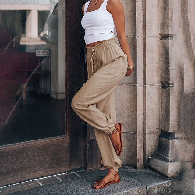 Nicole™ | Elegant Drawstring Joggers