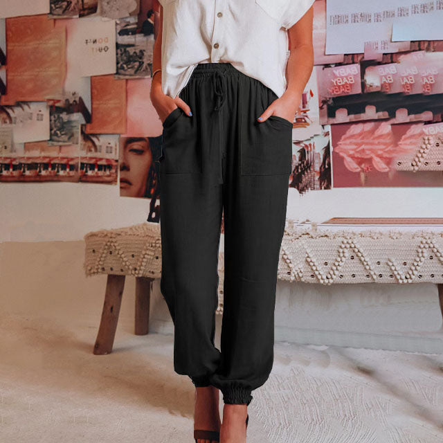 Nicole™ | Elegant Drawstring Joggers